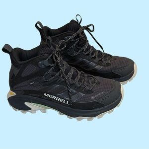 Merrell Women’s Hiking Shoes Moab Speed 2 Mid Gore-Tex FloatPro EUC